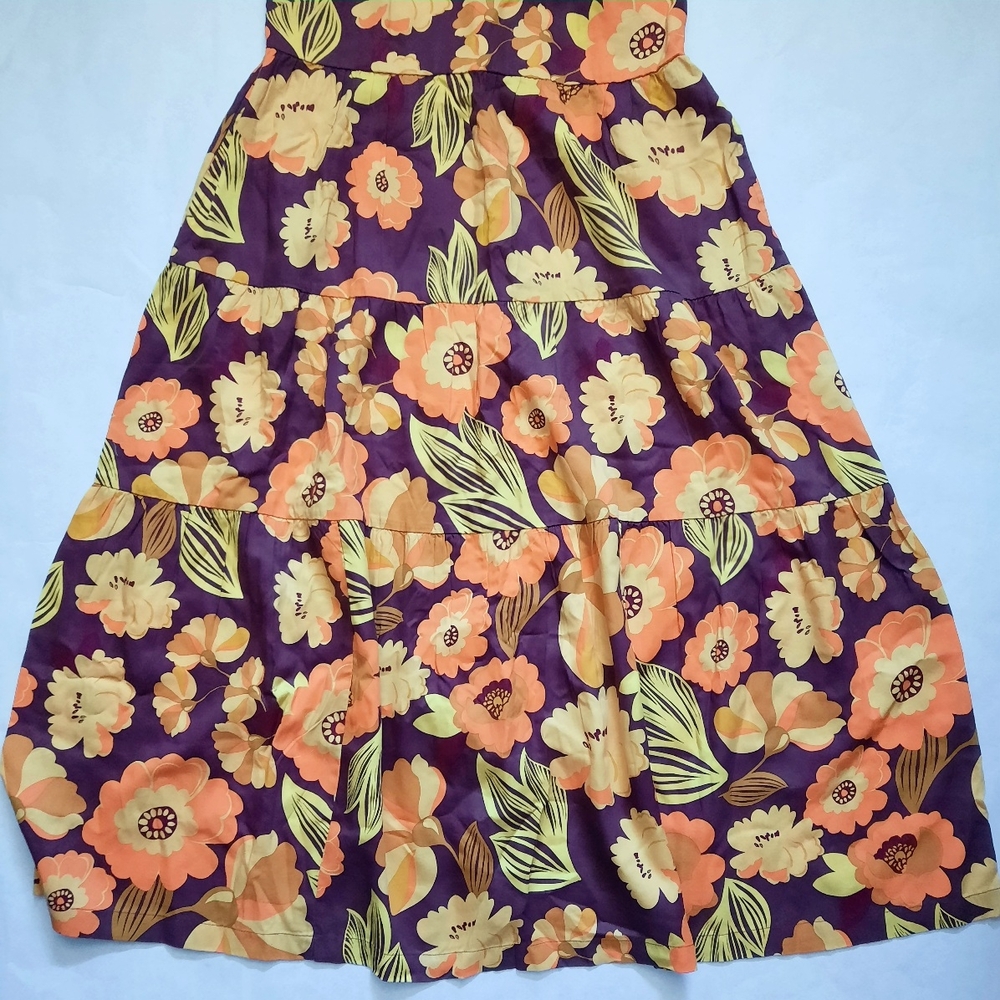 NWOT Lucy & Yak Mable TENCEL™ Lyocell Maxi Dress in Reyna Print - Size 8 / UK 12 - Picture 7 of 16